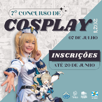 Inscrições abertas para o Concurso de Cosplay na Feira do Livro de Timbó